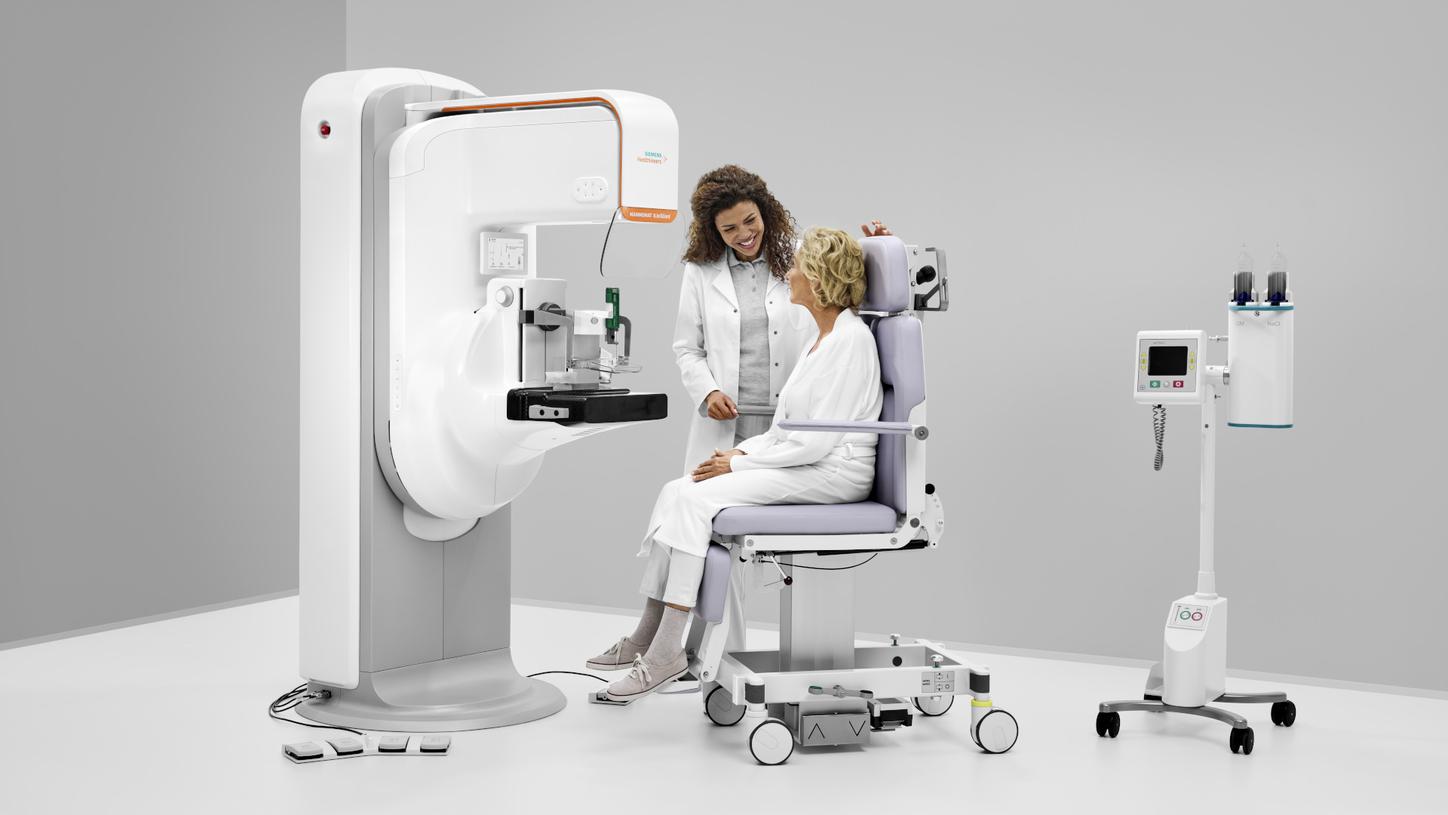 Die ClearCEM Bildrekonstruktionstechnologie von Mammomat B.brilliant2 ermöglicht eine hohe Bildqualität und kontrastmittelverstärkte Mammographie auf neuem Niveau.