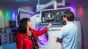 Heart 3D model is used as a planning tool for surgery.