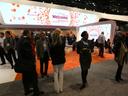 Booth of Siemens Healthineers at the RSNA 2016 in Chicago, USA