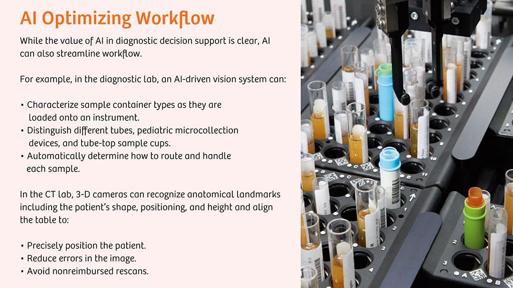 Artificial Intelligence Optimizing Laboratory Workflow