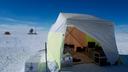 A CT was brought to Greenland to examine polar ice cores.