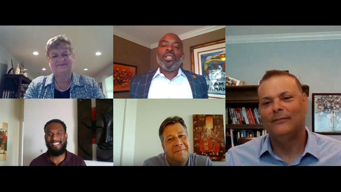 In a virtual panel, executive management and colleagues talked about racial equity and how to advance it.