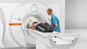 Multiple sclerosis: Patient undergoing a head MRI exam