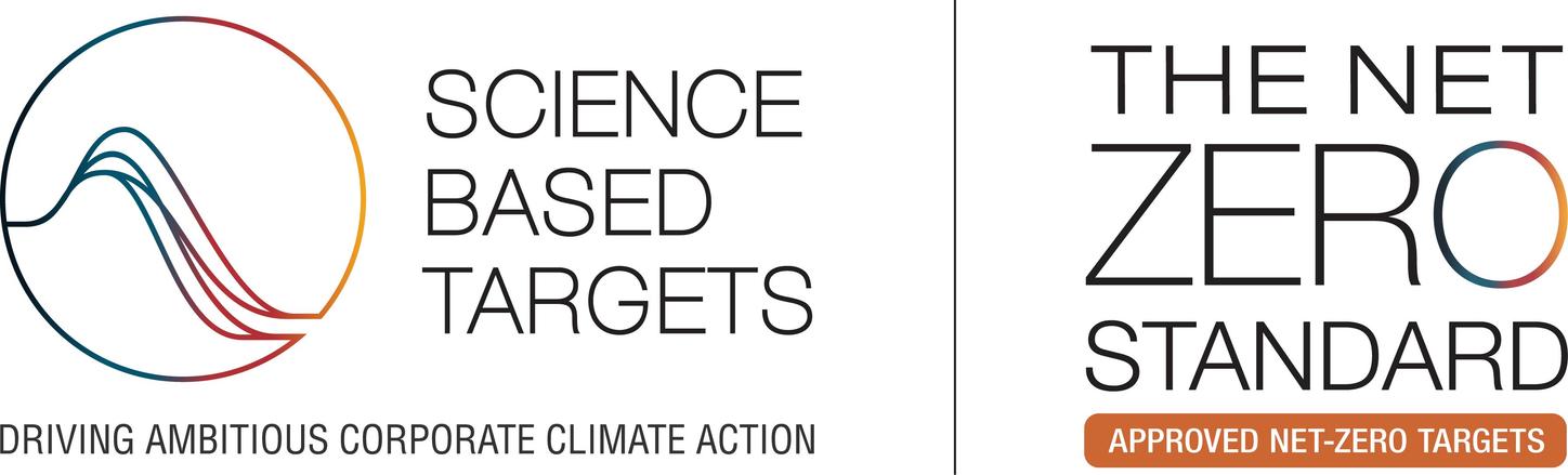 Net Zero approval by the Science Based Target initiative