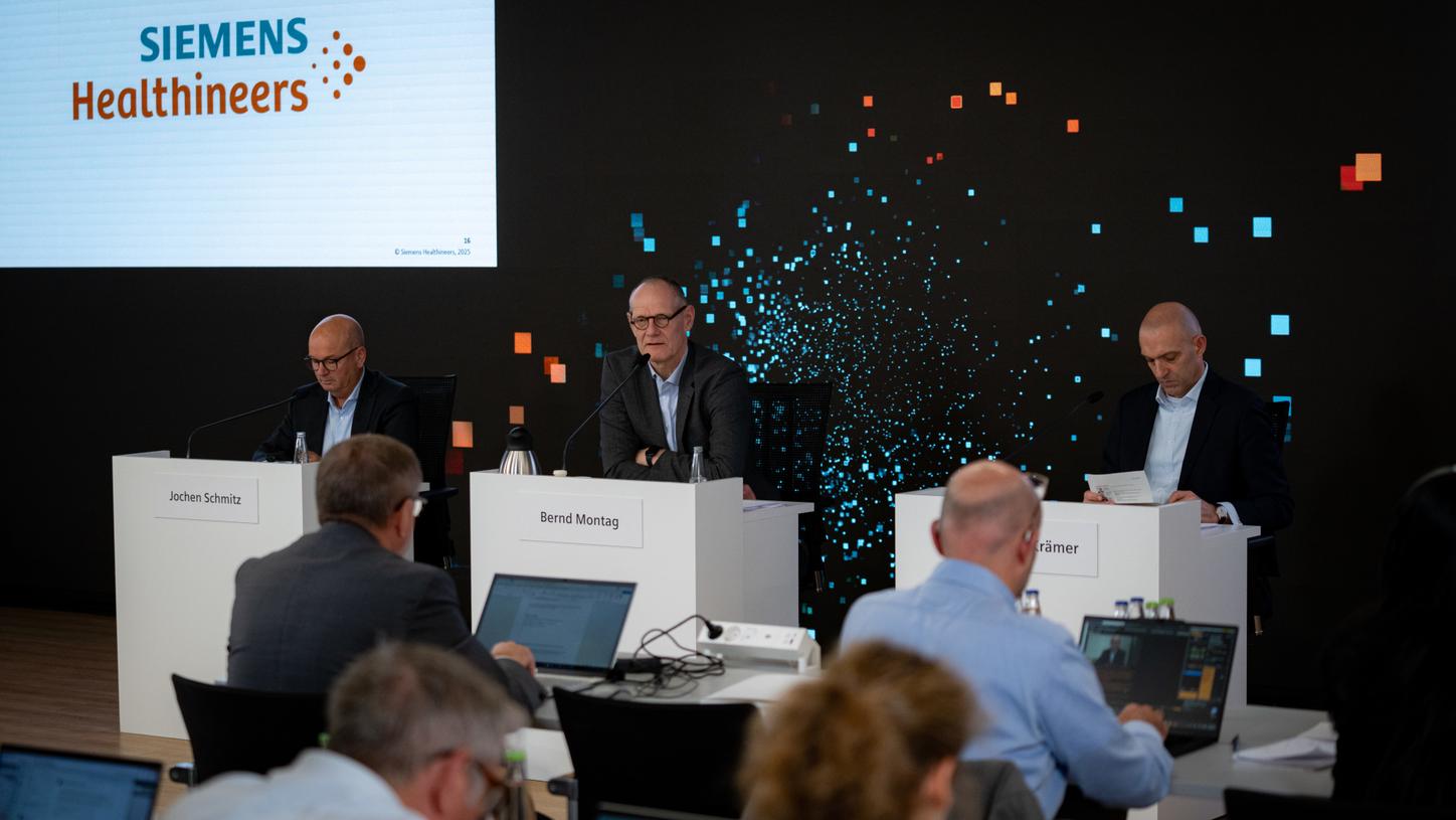 The 2025 annual press conference was held at the Siemens Healthineers Innovation Center.