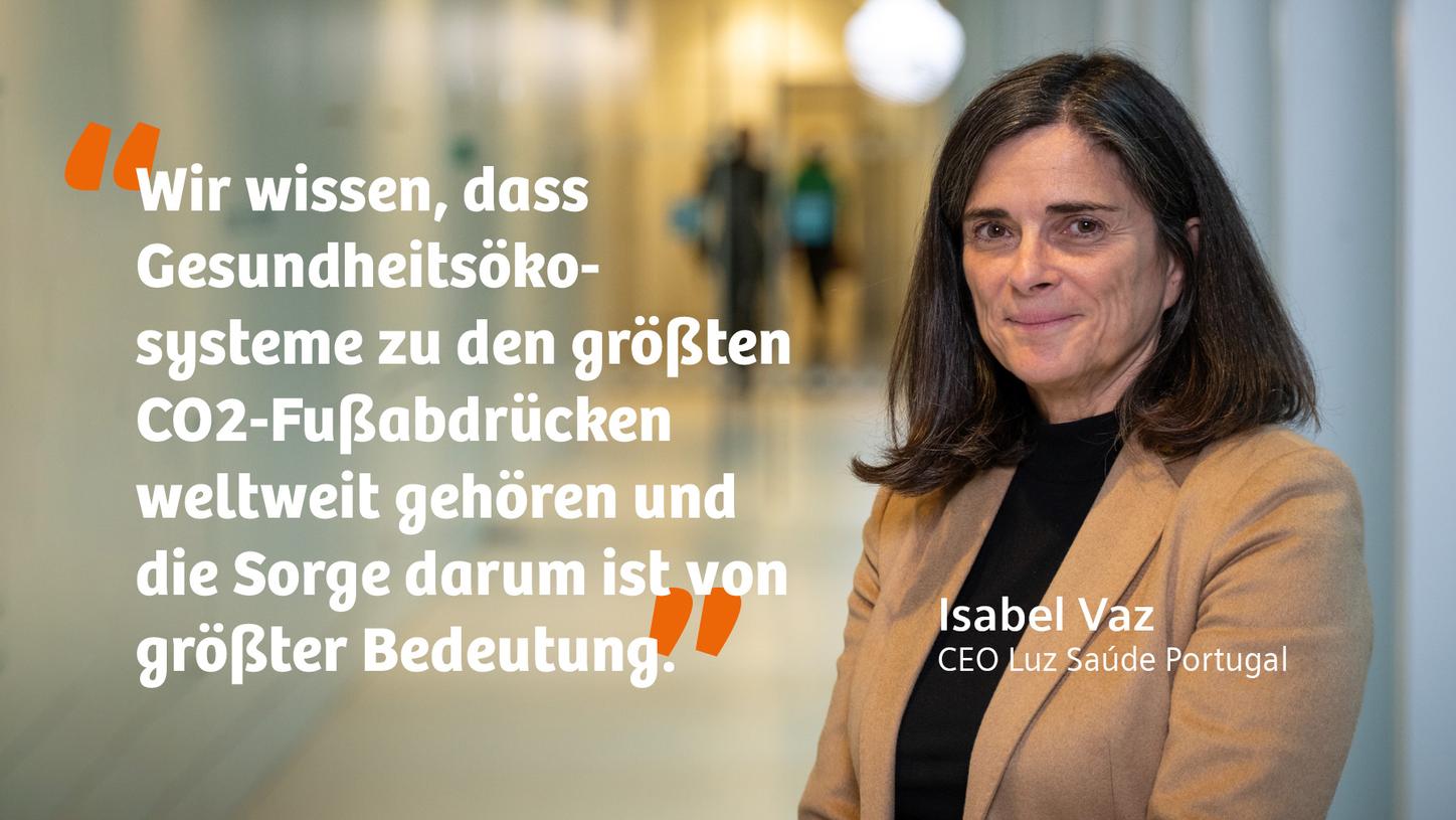 Bild von Isabel Vaz mit Zitat