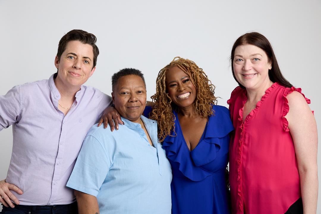 A diverse group of people