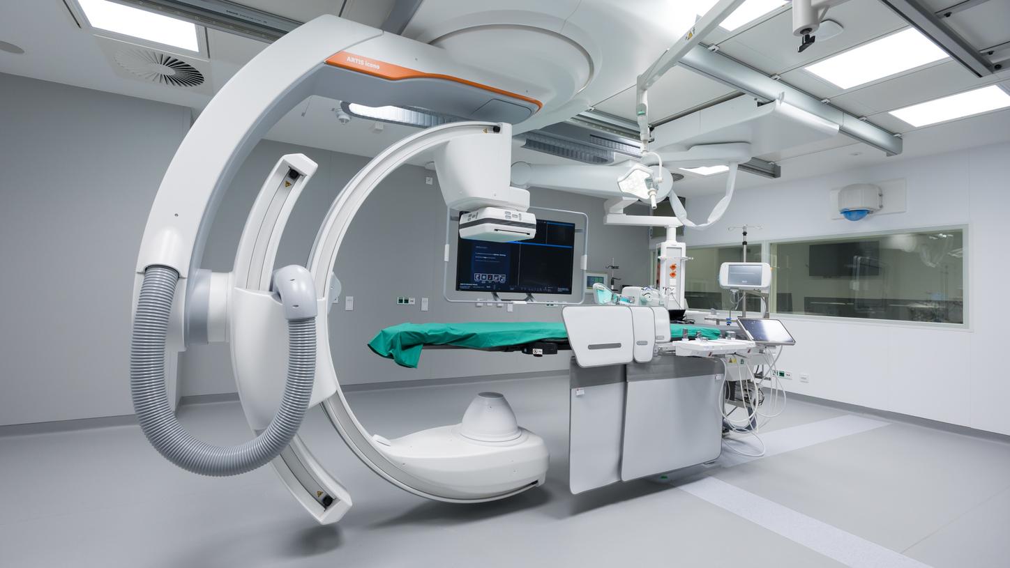 Intervention Suite (Cardiac Catheterization Laboratory) in the new University Heart and Vascular Center Hamburg