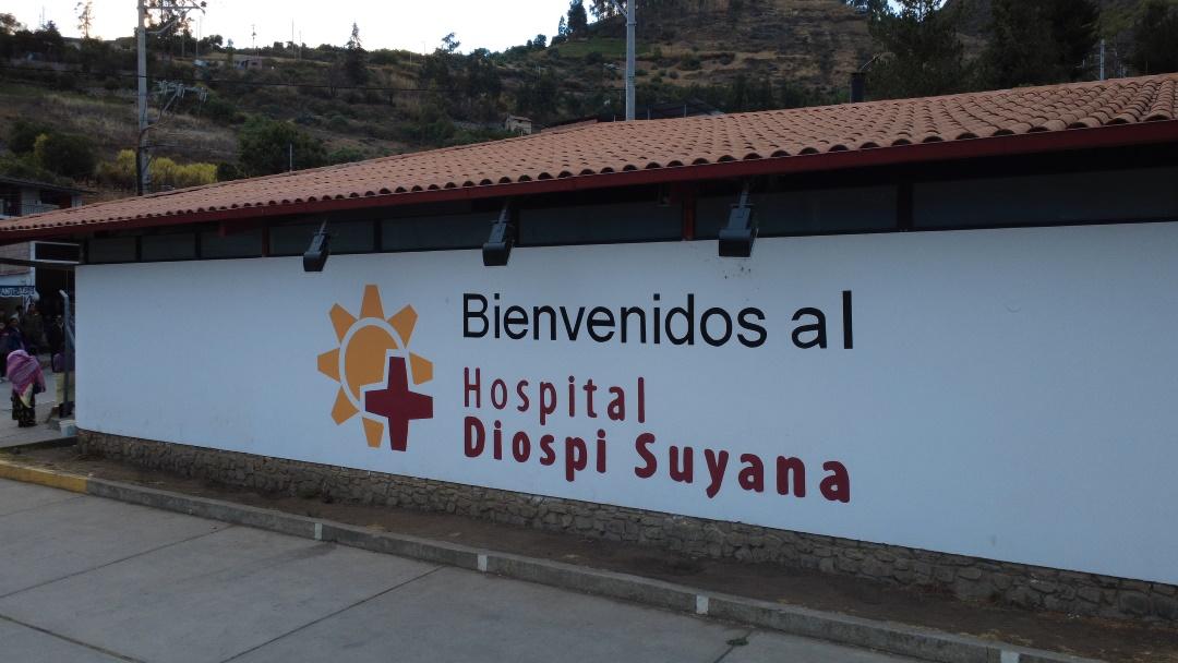 Entrance to Diospi Suyana Hospital